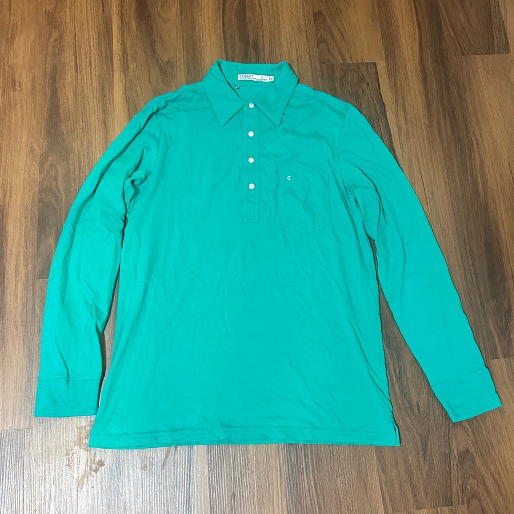 Criquet Long Sleeve Polo Shirt